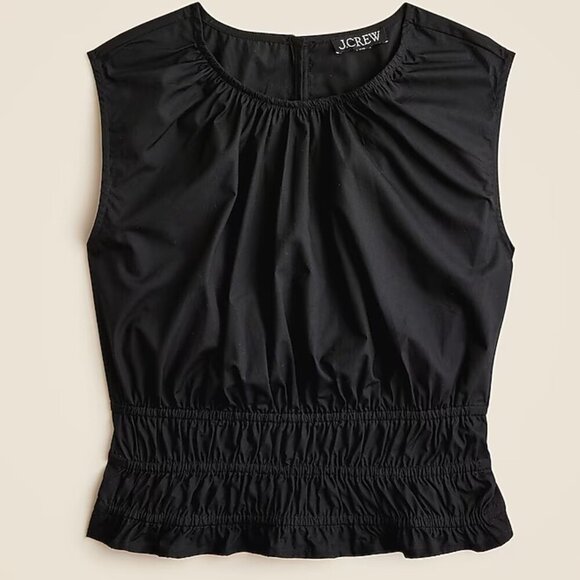 J. Crew Hyacinth top in cotton poplin Size M - Picture 1 of 11